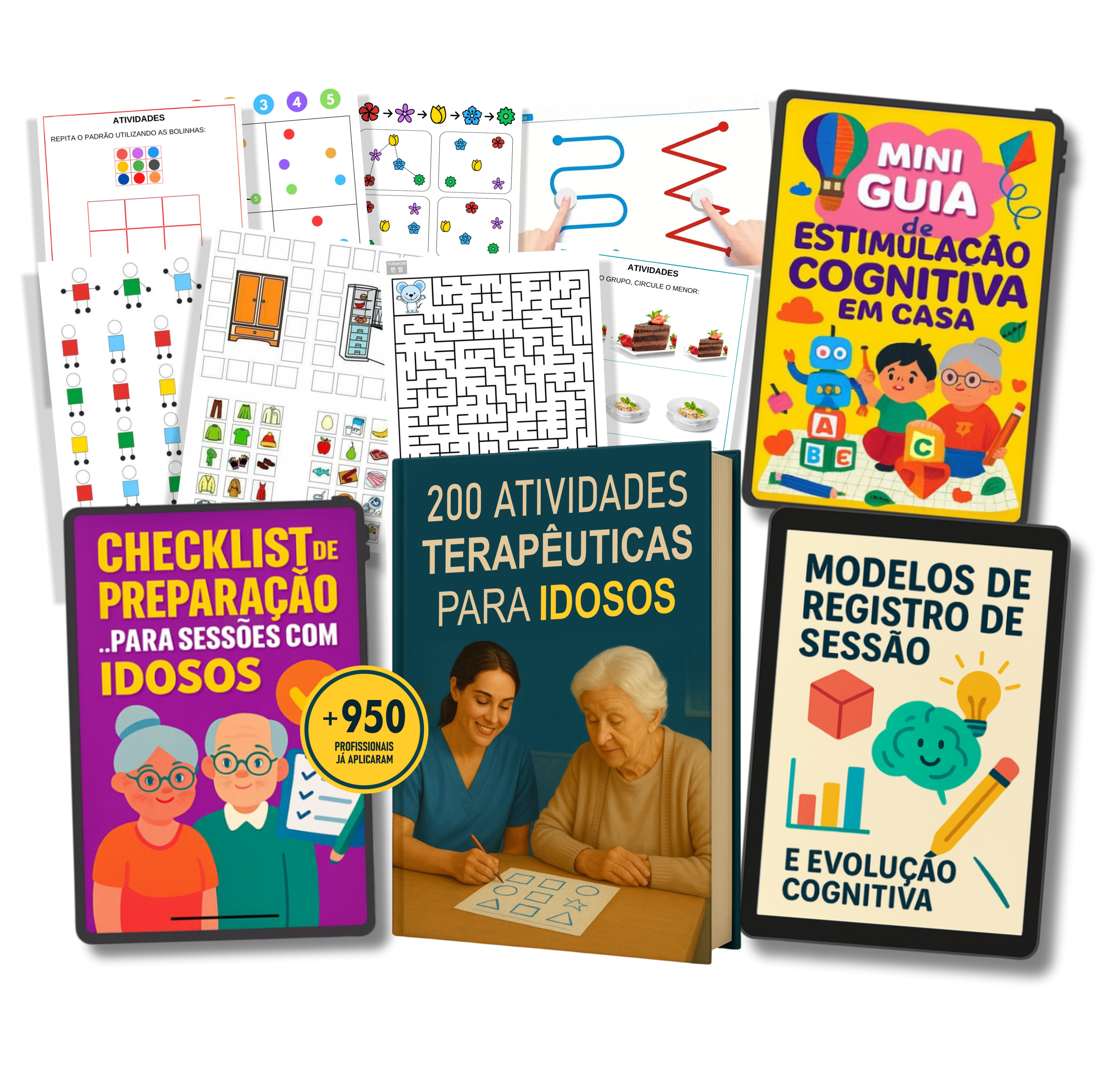 200 Exercícios terapêuticos para idosos