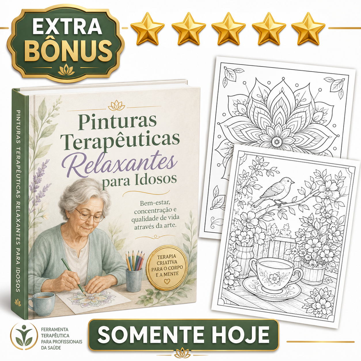 Pinturas Terapêuticas Relaxantes