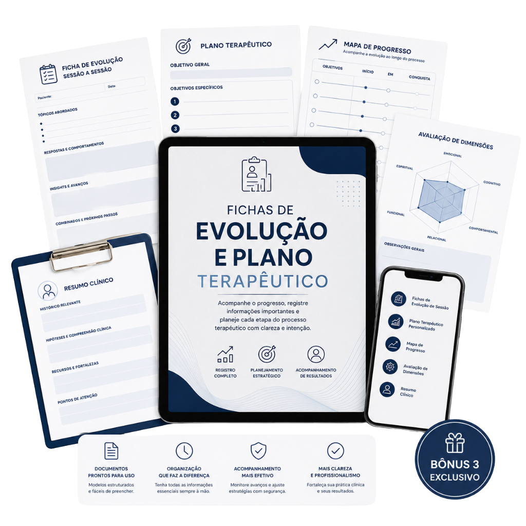 Bônus 3 — Fichas de Evolução e Plano Terapêutico