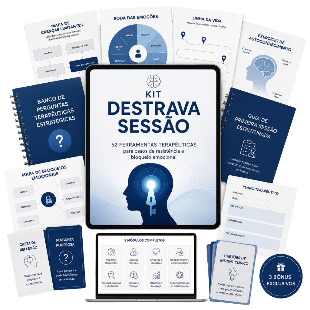 Kit Destrava Atendimento — Ferramentas para manejo de resistência na clínica