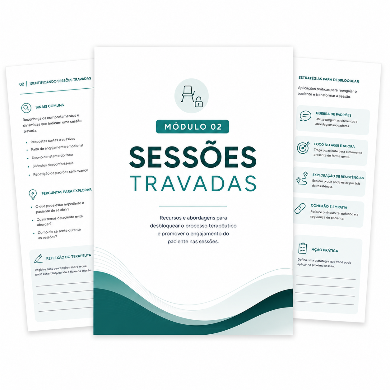 Mockup Módulo 2 — Sessões Travadas