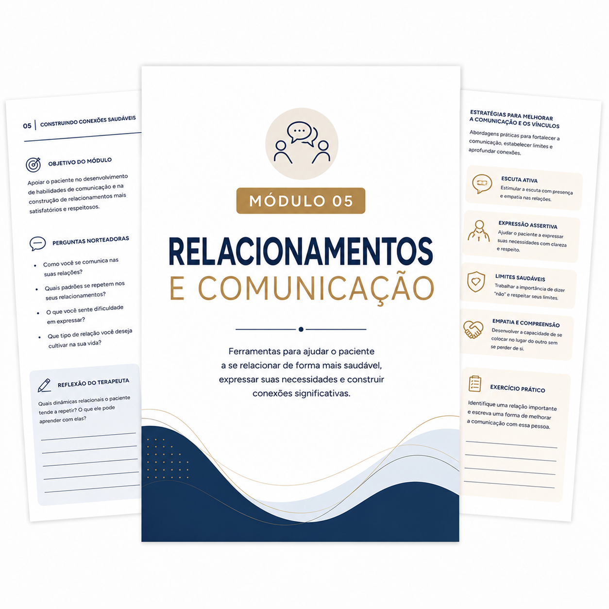 Mockup Módulo 5 — Relacionamentos e Comunicação