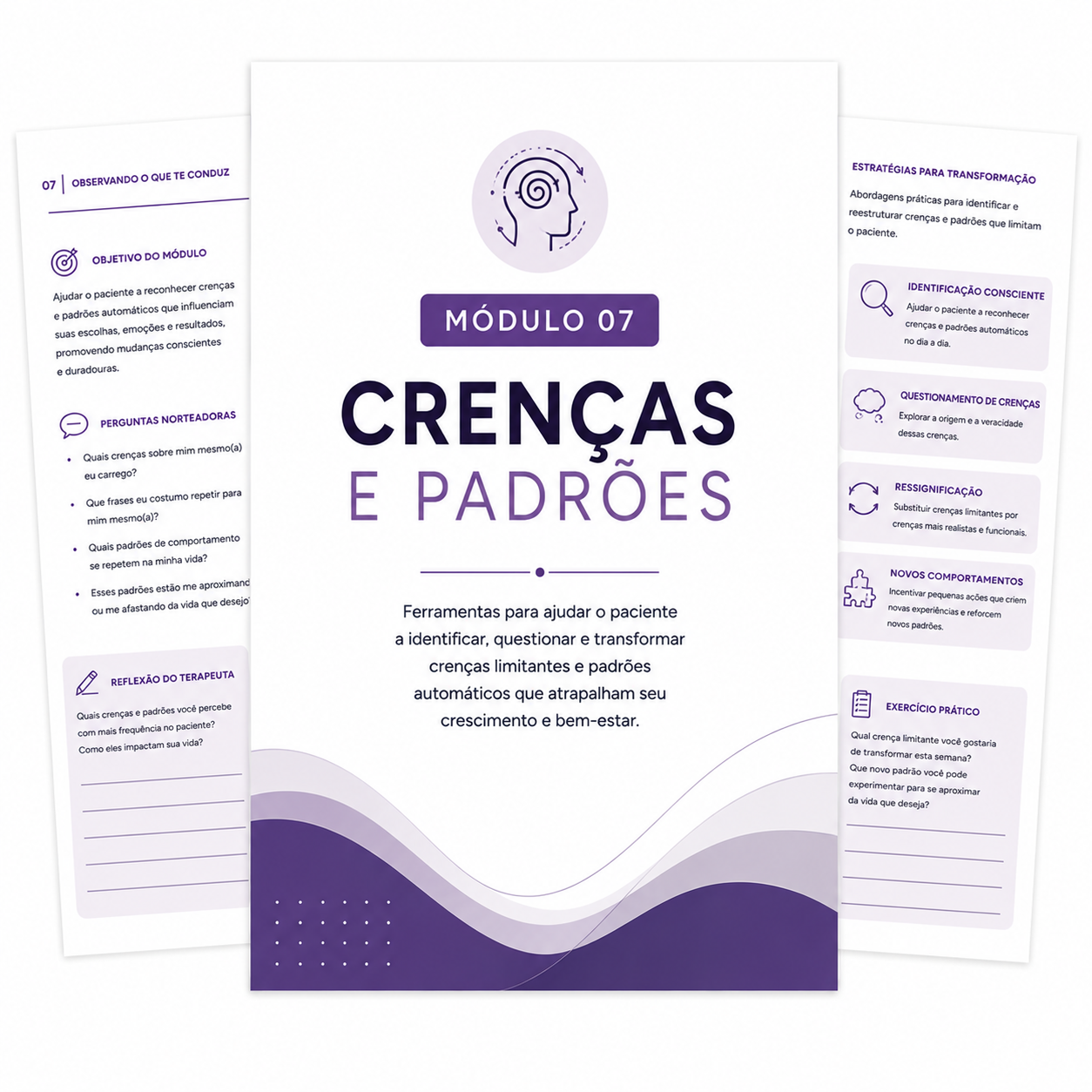 Mockup Módulo 7 — Crenças e Padrões