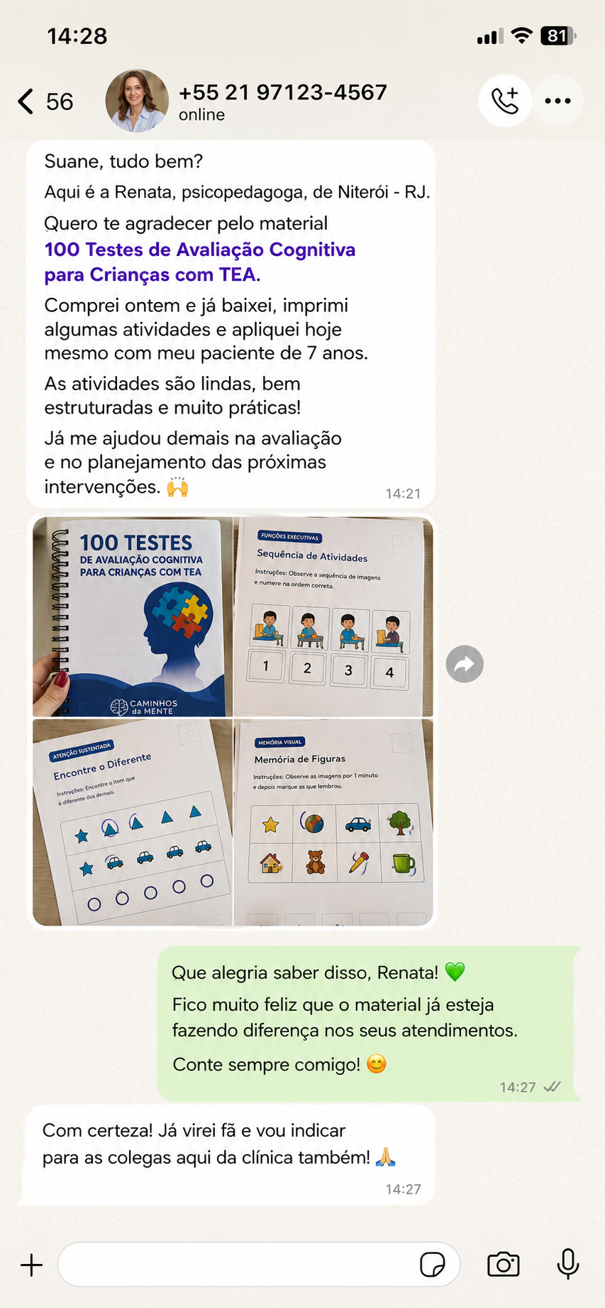 Depoimento de Profissional 3