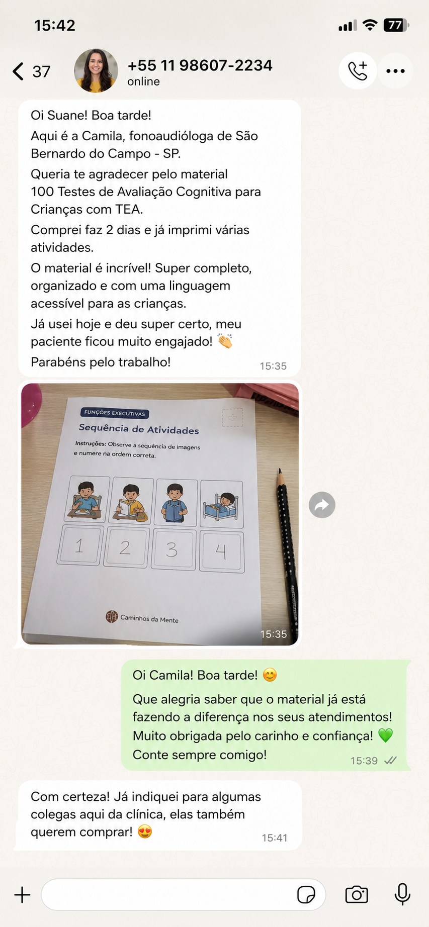 Depoimento de Profissional 2