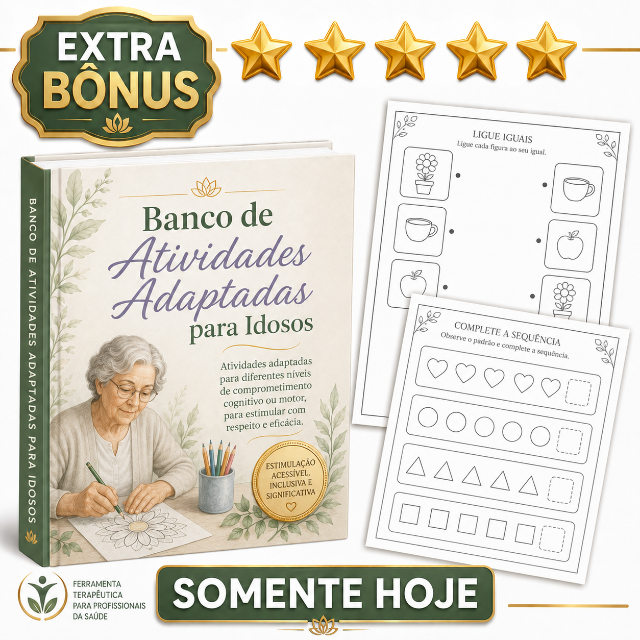 Bônus 5 — Banco de Atividades Adaptadas para Idosos