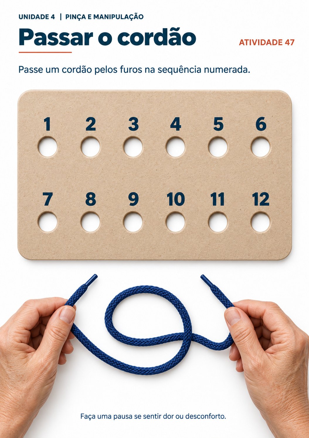 Área 04 — Pinça e Manipulação